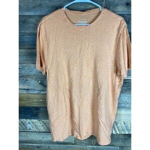 Sonoma Life And Style Men's Women's Size L Orange Short Sleeve T-Shirt